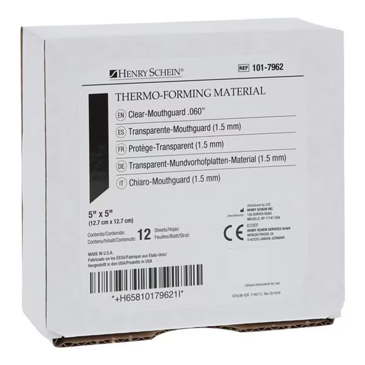 THERMOFORMAS BLANDAS  .060 (12) TRANSP.