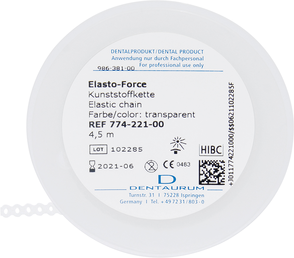 CADENA ELASTICA - DM ELASTO-FORCE CERRADA TRANSP. (4.6M)