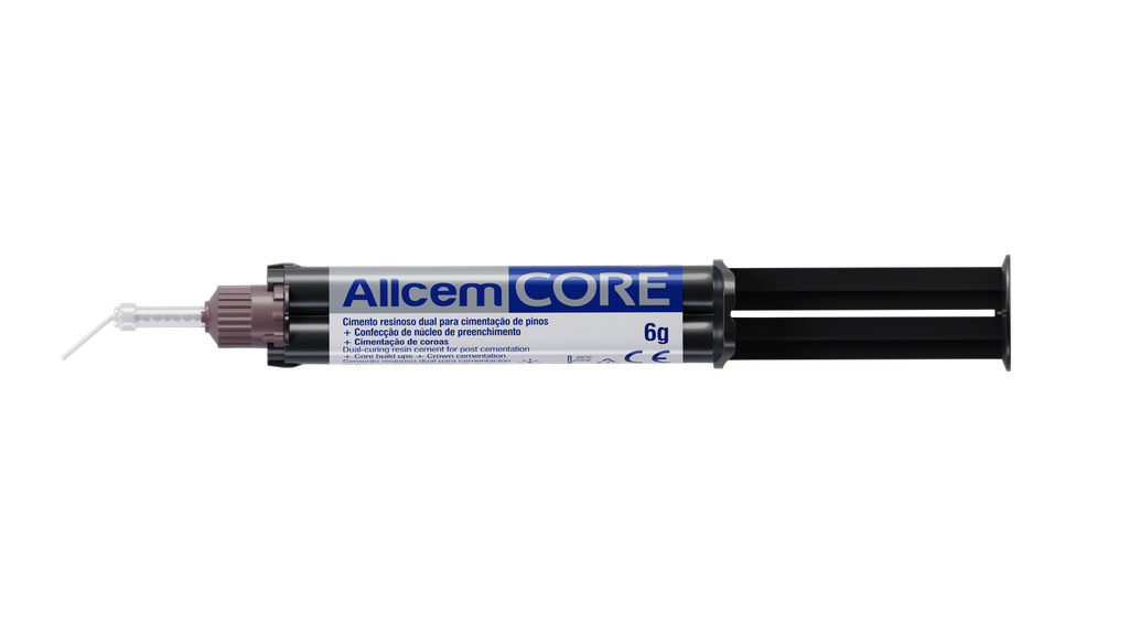 CEMENTO RESINOSO DUAL ALLCEM CORE A2 - 6GR.