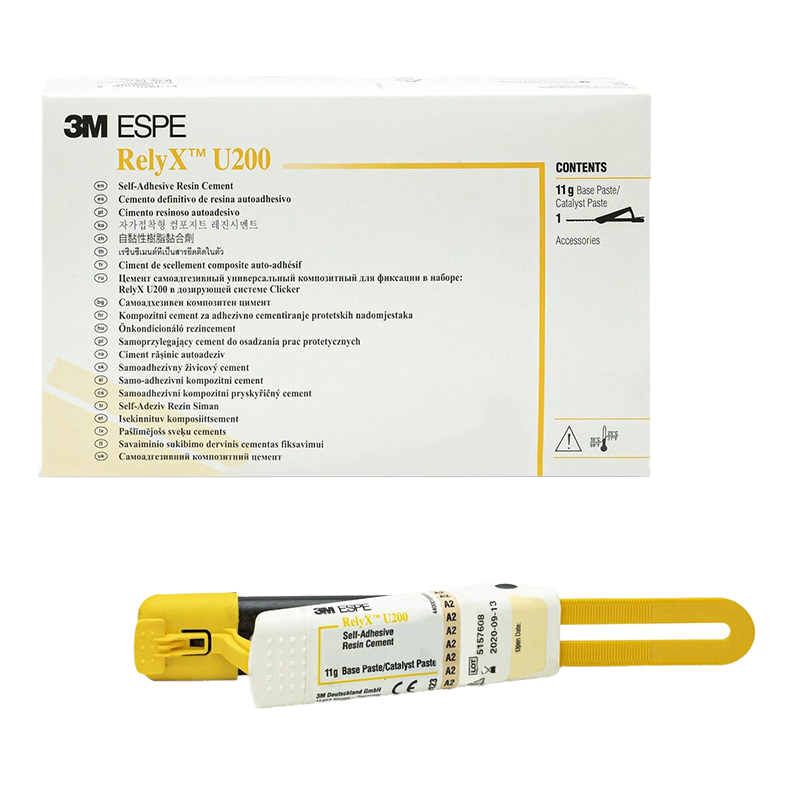 CEMENTO RESINOSO UNICEM JERINGA CLICKER U-200  "A2" (11 GR.)