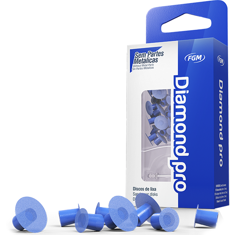 DIAMOND PRO - DISCOS PULIDORES C. MANDRIL GRUESO (26 PZS.+1 PZ.)