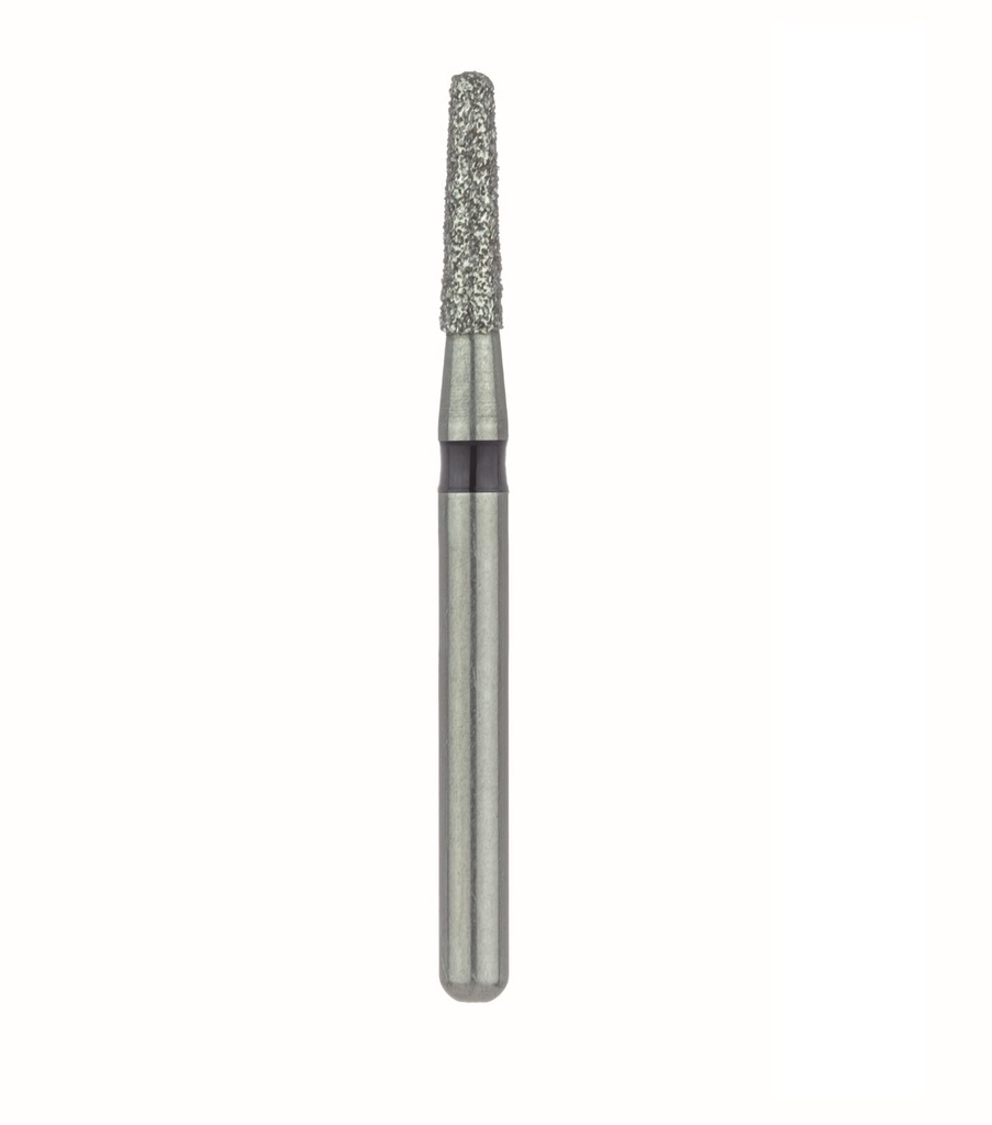 FRESA DIAMANTE FG JOTA - CHAMFERA REDONDA  198-025 NEGRA