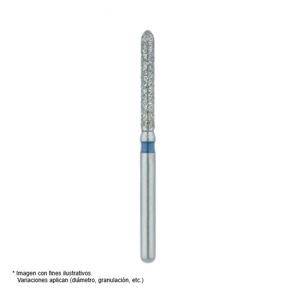 FRESA DIAMANTE FG JOTA - CILINDRICA TORPEDO 869-014 AZUL