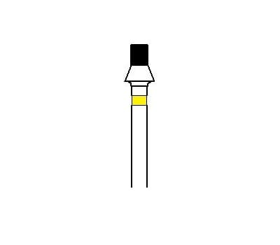 FRESA DIAMANTE FG JOTA - DR. KOMETAS 828-017 AMARILLA