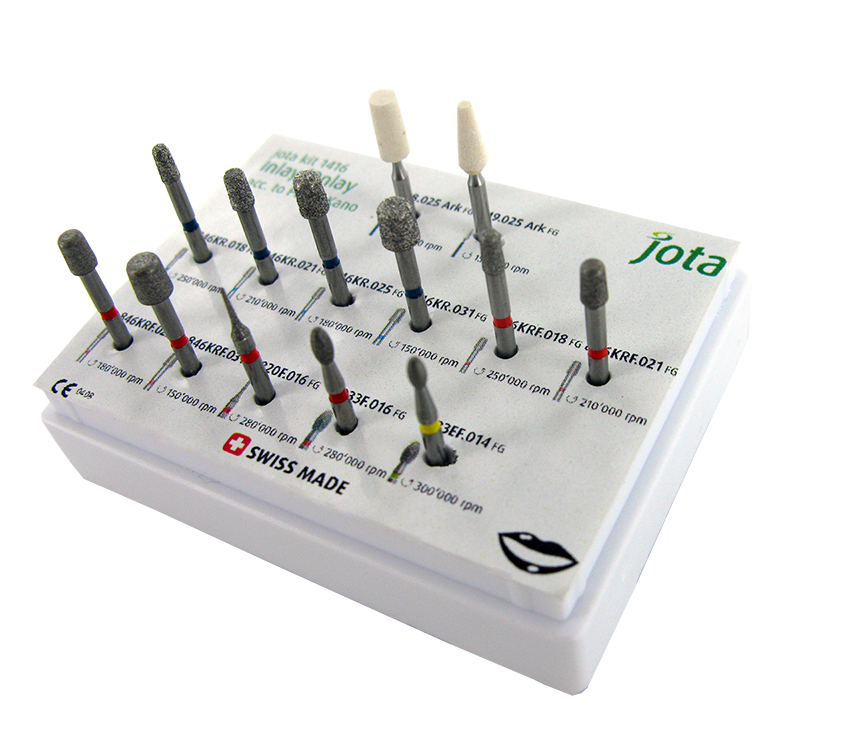 KIT FRESAS INLAY/ONLAY PAULO KANO (13PZS)