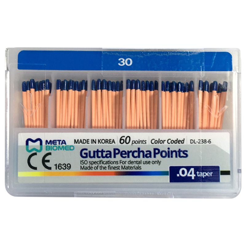 PUNTAS DE GUTAPERCHA META - 0.04 - NO. 30   (60)