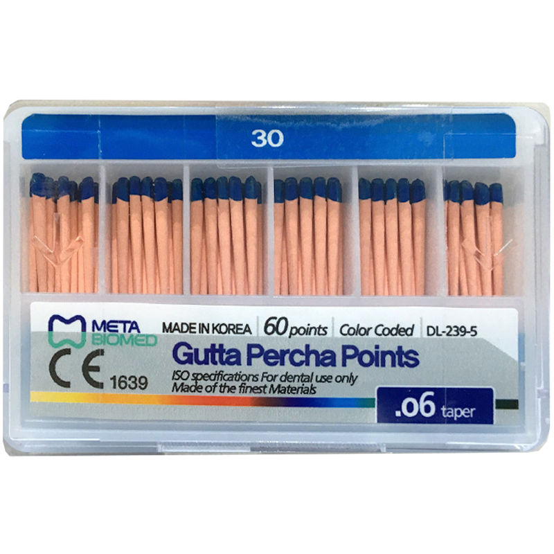 PUNTAS DE GUTAPERCHA META - 0.06 - NO. 30   (60)