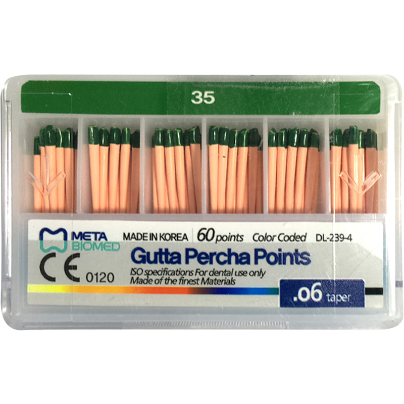 PUNTAS DE GUTAPERCHA META - 0.06 - NO. 35   (60)
