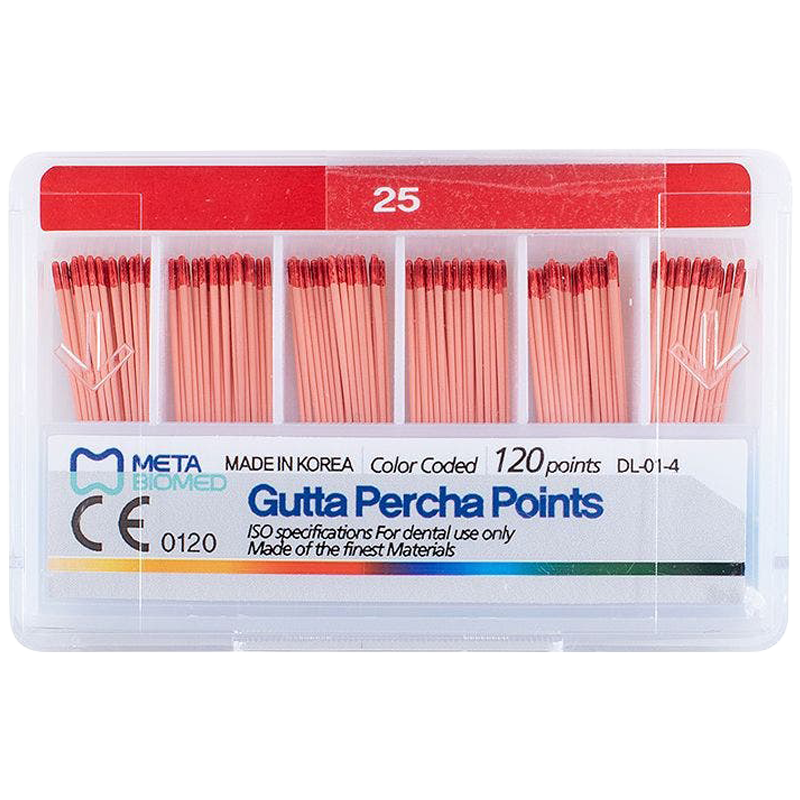 PUNTAS DE GUTAPERCHA META - NO. 25  (120)
