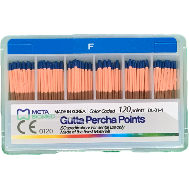 PUNTAS DE GUTAPERCHA META - NO. FINA  (120)