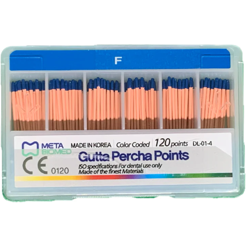 PUNTAS DE GUTAPERCHA META - NO. FINA  (120)