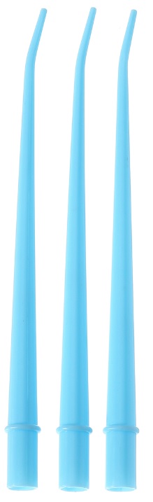 EYECTORES DE SALIVA QUIRURGICOS AZULES 1/16" (25)