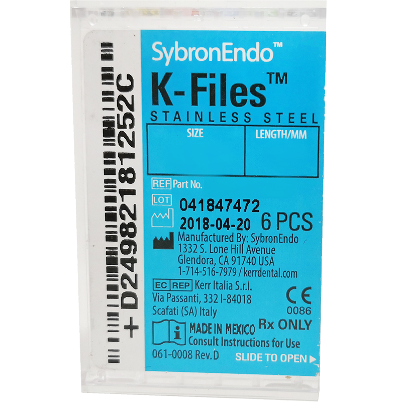 LIMA K-FILE 30MM NO. 15-40