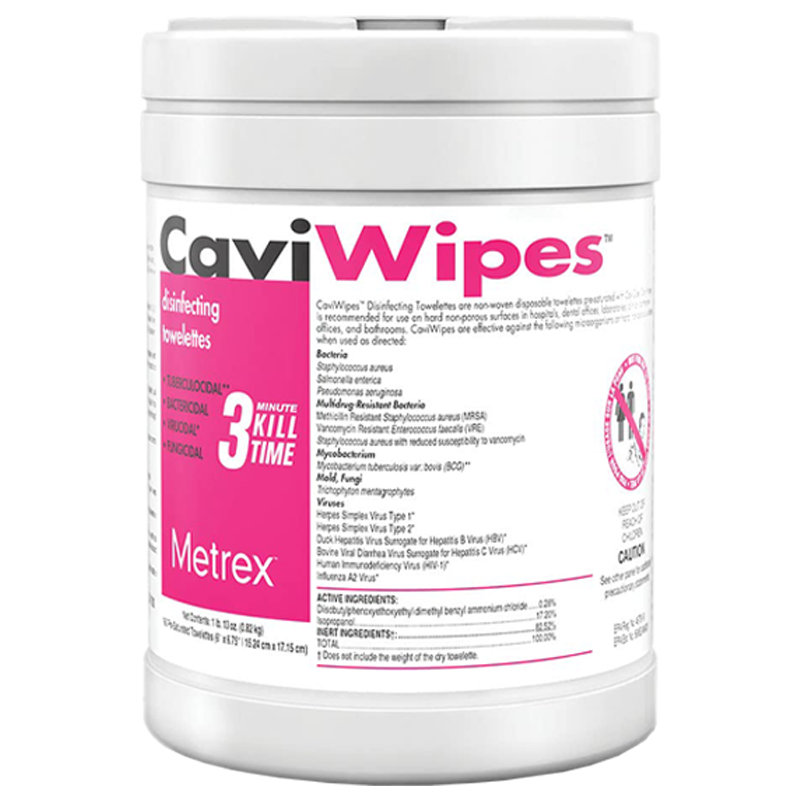 CAVIWIPES , TOALLAS DESIFENCTANTES BOTE DE  (160)