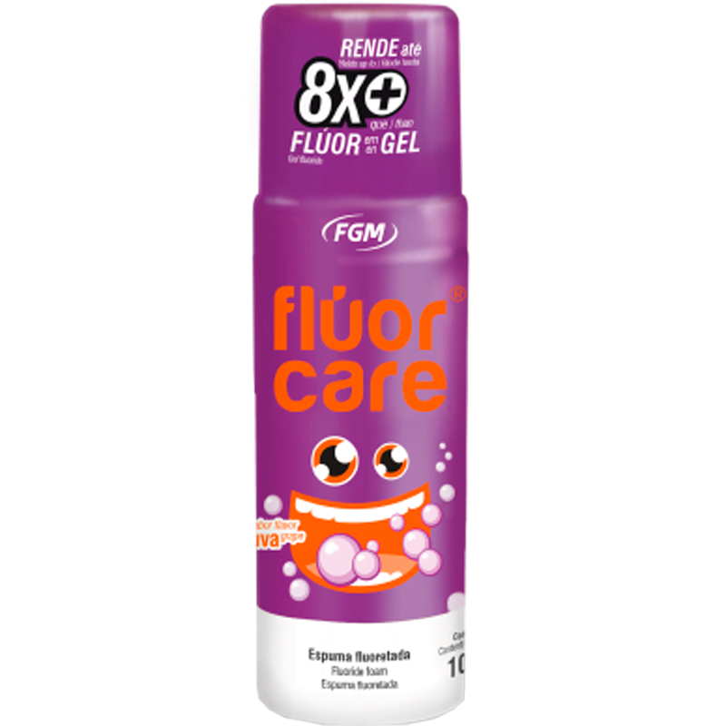 FLUOR EN ESPUMA SABOR UVA