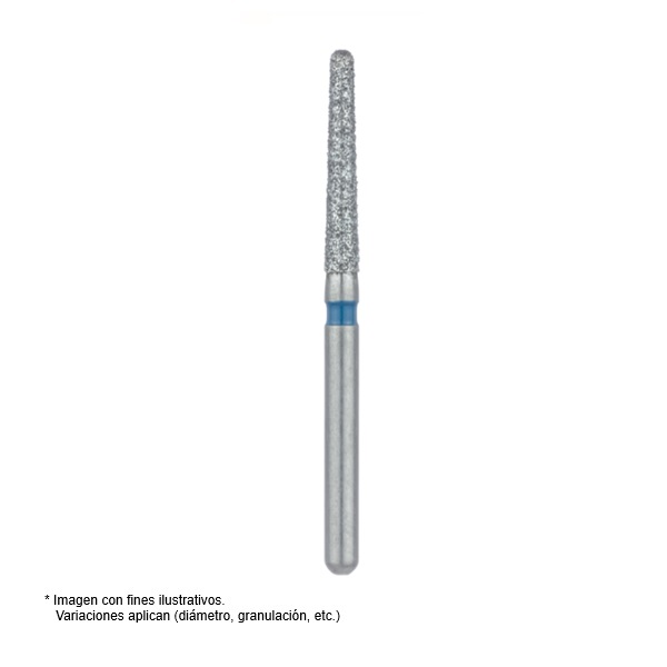 FRESA DIAMANTE FG JOTA CHAMFERA DE PUNTA REDONDA NEGRO 852SG.314.016