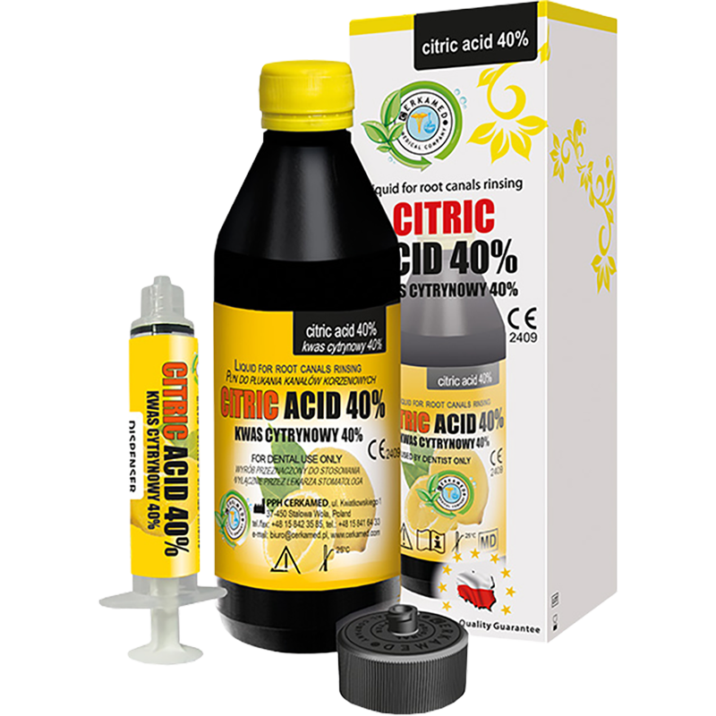 ÁCIDO CITRICO 40% 200ML