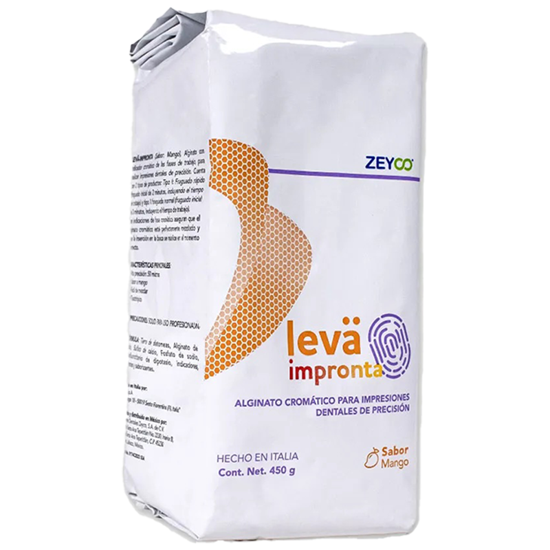 ALGINATO CROMÁTICO ZEYCO TIPO I SABOR MANGO 450 G