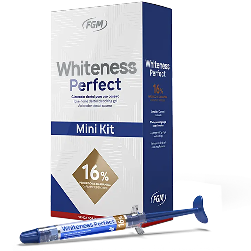 WHITENESS PERFECT 16% MINI KIT - 3 JERINGAS 3GR.