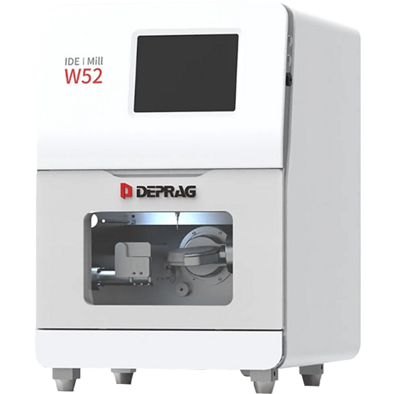 FRESADORA DEPRAG W52-ADC+HUMEDAY SECA+SISTEMA DE ENFRIAMENTO POR AIRE 62MM+SPINDEL 2.5KW/60,000RPM+EFRIADOR DE SPINDELE+1TANQUE BOMBA DE AUGUA+1BLOCK-HOLDER TIPO CEREC+1C-CLAMP HOLDER+SET DE 25FRESAS
