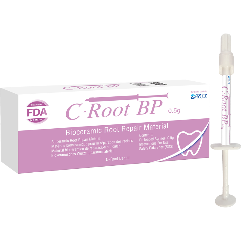 C-ROOT BP 0.5 GR - CEMENTO BIOCERAMICO PUTTY REPARACIONES - SILICATO DE ESTRONCIO+FOSF.C
