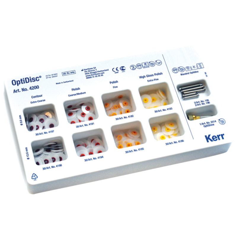 OPTIDISC KIT DE PULIDO 240 UNIDADES.