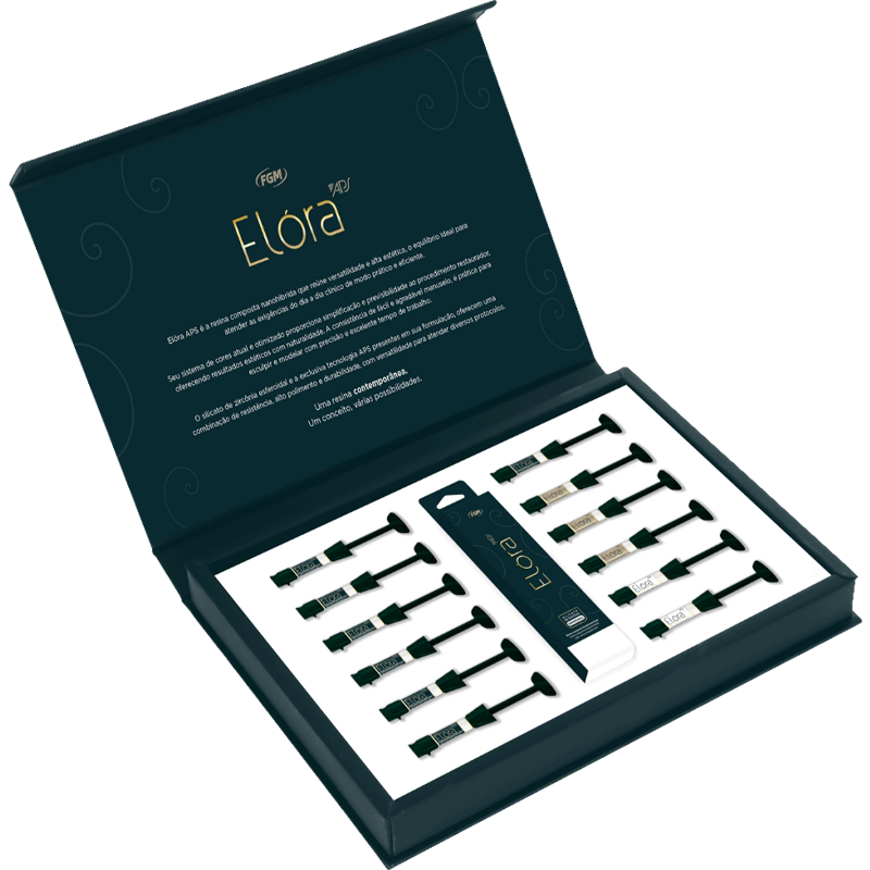 KIT DE RESINA ELORA ELEGANCE APS 13 JERINGAS