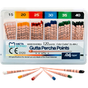PUNTAS DE GUTAPERCHA META - TAPER 0.04 NO. 15-40  (60)