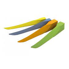 [HS 572-2670] CUÑAS DE MADERA HENRY S. VERDE "DELGADA" 100.UNIDADES
