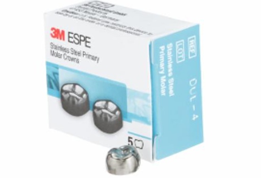 [3M DUL4] CORONAS P/NIÑOS 1.MOLAR SUP.IZQ. NO.4 *****