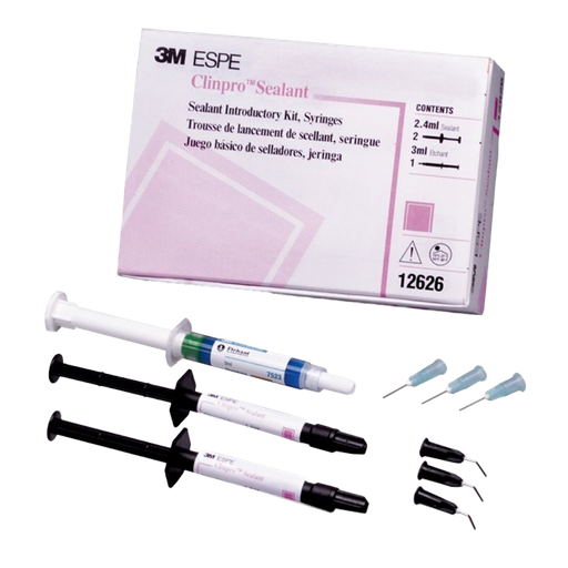 [3M 12626] SELLANTE CLINPRO KIT (2*2.4ML.+ ACIDO 3ML + 45PUNTAS)(12646)