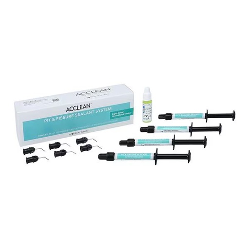 [HS 570-2070] SELLANTE FOTOCURADO FOSAS  KIT DE 4 JERINGAS X 1 GR +1 ACIDO