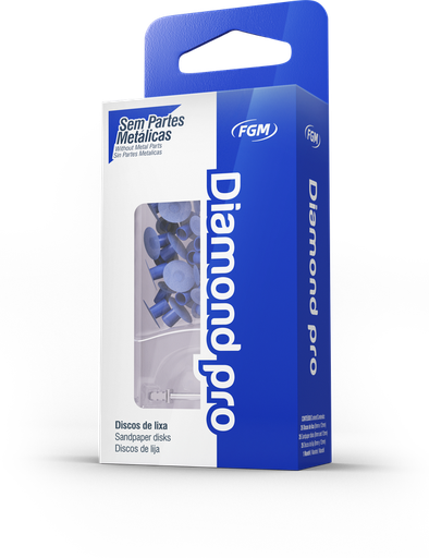 [FG 2102] DIAMOND PRO - DISCO PULIDOR C. MANDRIL GRUESO (26 PZS.+1 PZ.)