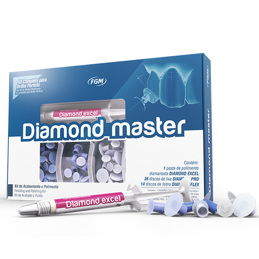 [FG 266] KIT PULIDO DE RESINA DIAMOND PRO - KIT MASTER (PASTA+50 DISC+1 MAND HP+1MAND RA)