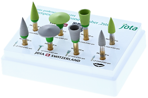 [JT 1394] KIT PULIDO DE RESINA 2 PASOS (8PZS)