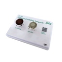 KIT PULIDO DE RESINA ESPRIAL ROJO+GRIS (2PZ)