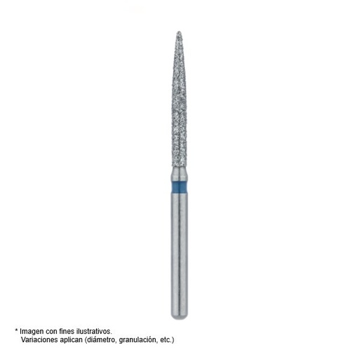 [JT 863L.314.014] FRESA DIAMANTE FG JOTA - CILINDRICA LARGA PUNTA 863L AZUL