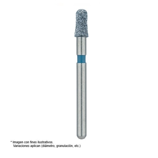 [JT 526F.314.023] FRESA DIAMANTE FG JOTA - CONTORNO ANATOMICO - 526 023F - ROJA