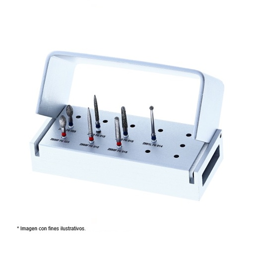 [JT 1460] KIT FRESA DIAMANTE - ZIRKON PREP KIT  (7)