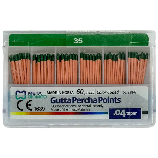 [MB G04-35] PUNTAS DE GUTAPERCHA META - 0.04 - NO. 35   (60)