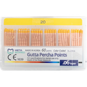 PUNTAS DE GUTAPERCHA META - 0.06 - NO. 20   (60)