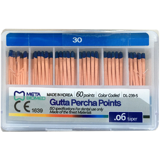 [MB G06-30] PUNTAS DE GUTAPERCHA META - 0.06 - NO. 30   (60)