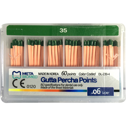 [MB G06-35] PUNTAS DE GUTAPERCHA META - 0.06 - NO. 35   (60)