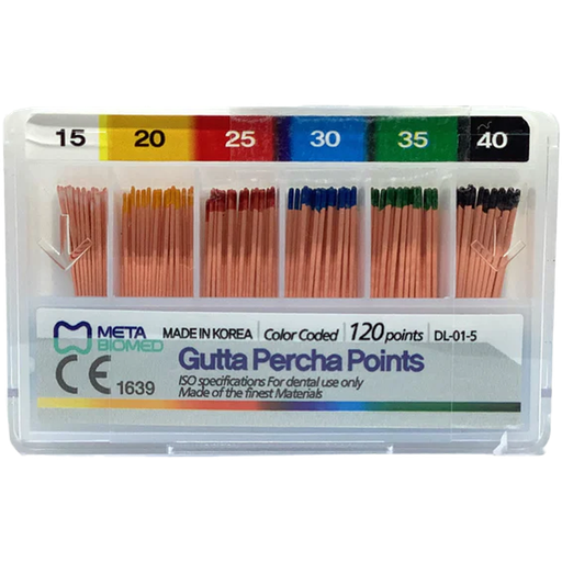 [MB G15-40] PUNTAS DE GUTAPERCHA META - NO. 15-40 (120)