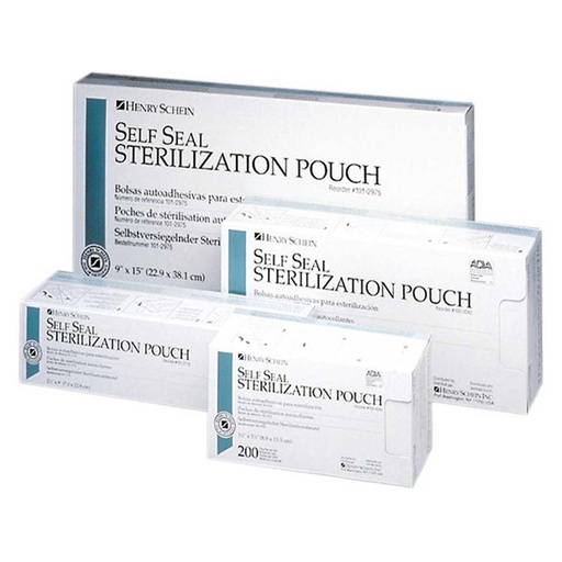 [HS 112-4859] BOLSAS DE ESTERILIZAR SCH 2 1/4" X  4" (200)