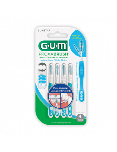 [BU 1614] CEPILLO INTERDENTAL AZUL (1.6MM) 4 UNIDADES