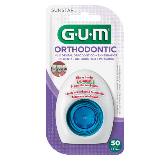 [BU 3200] HILO DENTAL + ENHEBRADOR EN BLISTER  (50 UNIDADES)