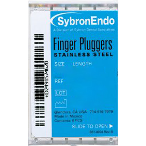[KR 15746] LIMAS FINGER PLUGGER SURTIDO 25MM NO. 20/45