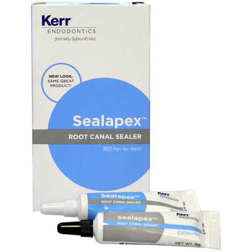 [KR 18432] CEMENTO ENDODONTICO SEALAPEX-BASE HIDRO.CALCIO/O.ZINC 12+12GRS.