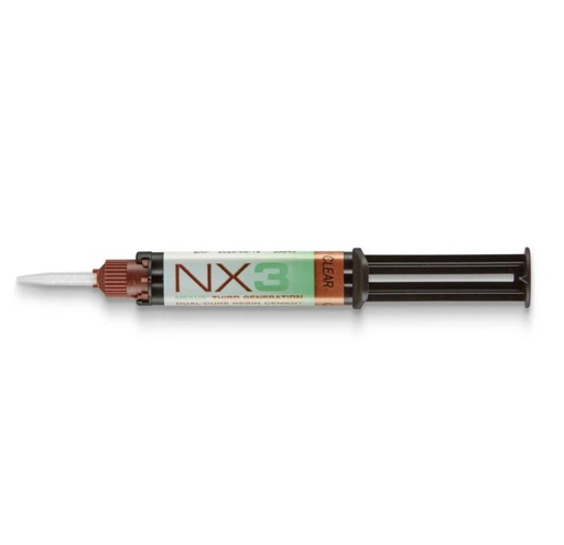 [KR 33643] CEMENTO RESINOSO NX3 DUAL CLEAR 5GR.